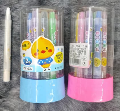 Cutiefic kids and beauty ROLLING CRAYONS 12 PCS