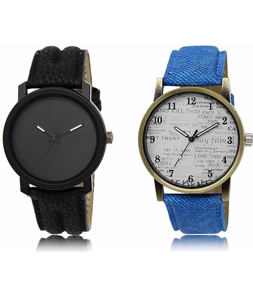 Lorem - Analog Watch Watches Combo For Men and Boys ( Pack of 2 )