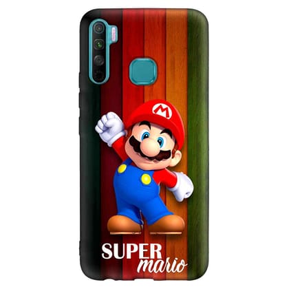 Illustrator Super Mario S5 Premium Embossed Mobile cover