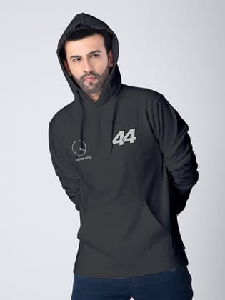 Lewis Hamilton Still We Rise Hoodie - Black-Black / S