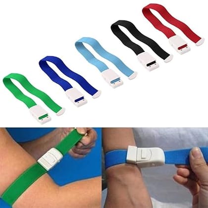 AABHA Medical Tourniquet for Blood Collection - Pack of 5