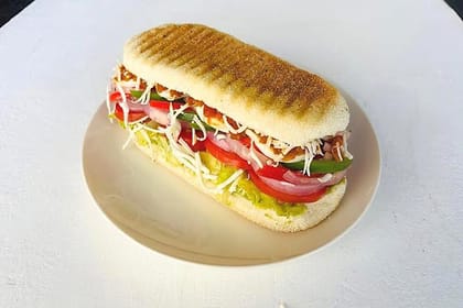 Arrabiata Eggs PoBoy Sandwich