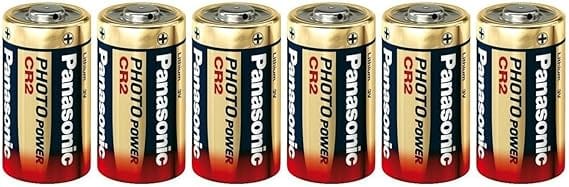 Panasonic Cr2 Ultra Lithium Photo Battery 3V DL-CR2 6 Pack