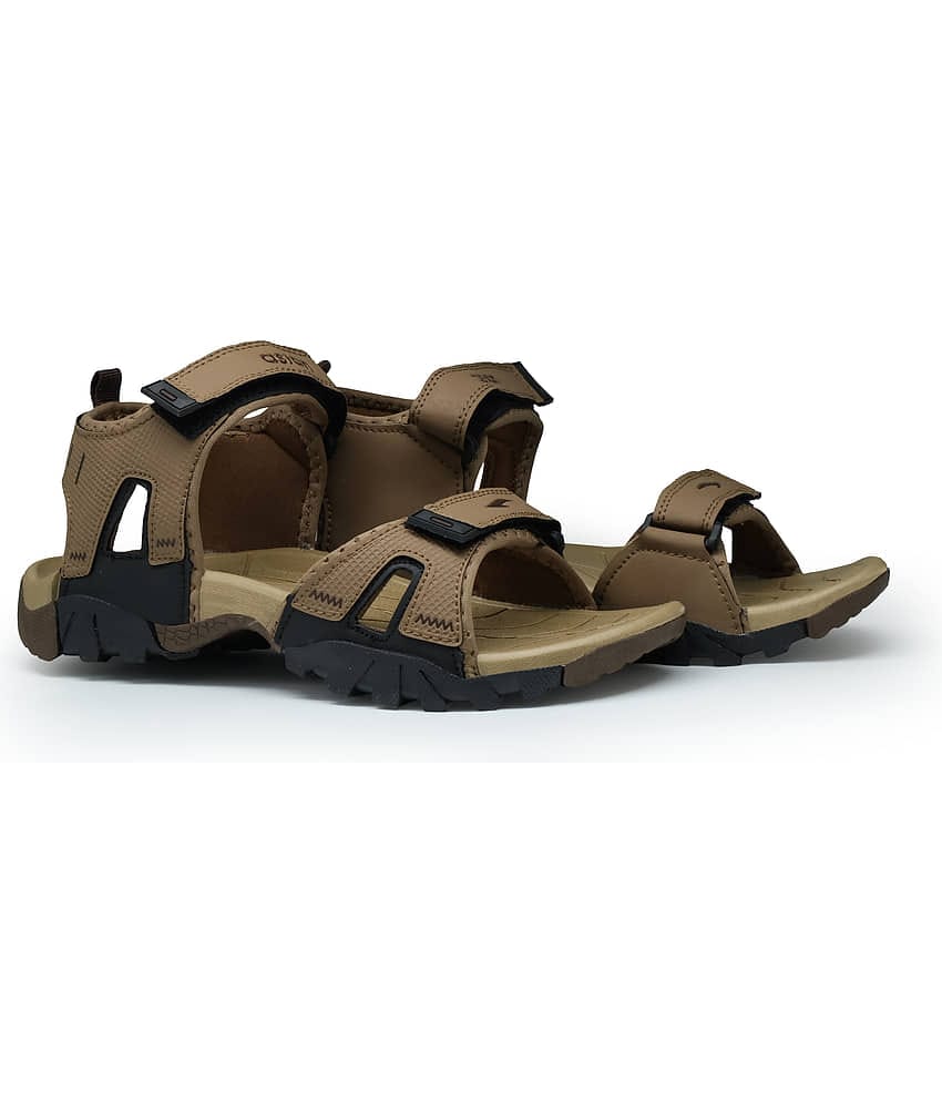 ASIAN - Brown Men's Floater Sandals