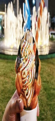 Bronut bubble waffle