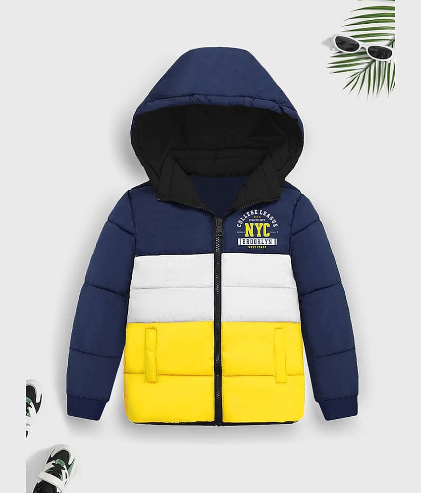 Trampoline Boys Polyester Puffer Jacket ( Multicolor1 , Pack of 1 )