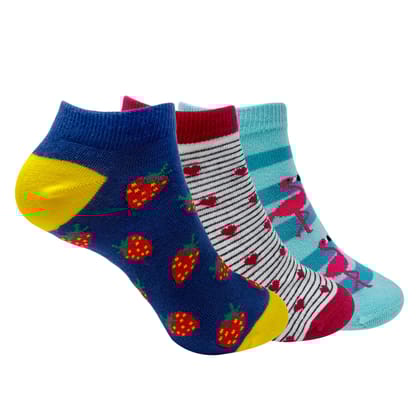 Love Sprinkles Set of 3 Socks for Women