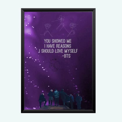 Nokkes Bts Army Bangtan Boy V suga J-Hope Jungkook Jin Jimin Rm 8X12 Inch Size Photo Frame Photo Home Office_bts1_51