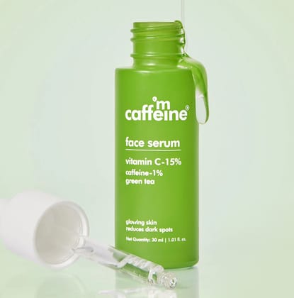 MCaffeine Vitamin C Face Serum (15% Vitamin C)  30 ml