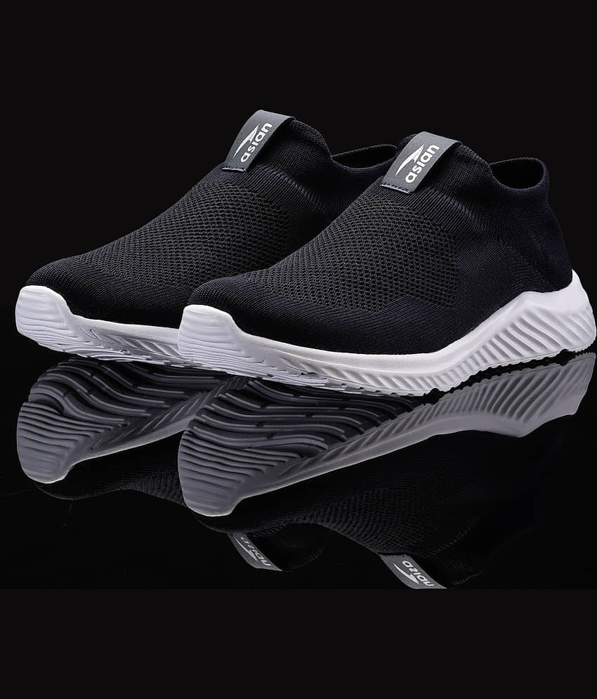 ASIAN MOONWALK-01 Navy Men's Sports Running Shoes