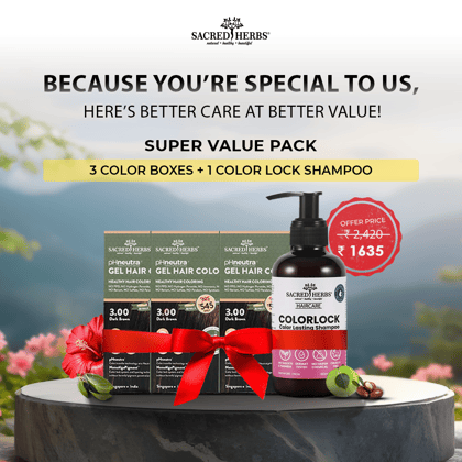 Special Deal, Just for You – Limited Time Only! (3 hair color boxes + 1 Rosemary Shampoo)-Dark Brown 3.00