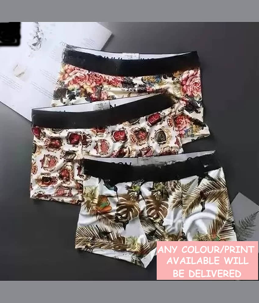 CAVENDRES Pack of 3 Boys Modal Trunks ( Multicolor )