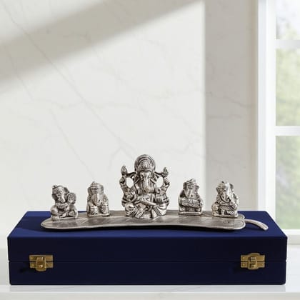Aluminium Showpiece Musical Ganesh Statue (ASMAS002)