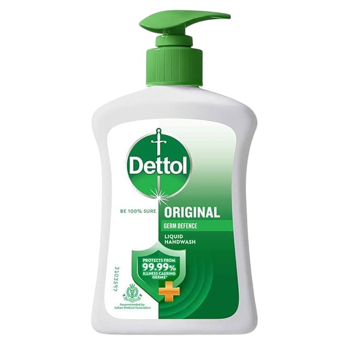 Dettol Original Germ Defense Liquid Handwash - Antibacterial Protection