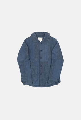 RUSSELL KHADI JACKET- 02-INDIGO BLUE / S