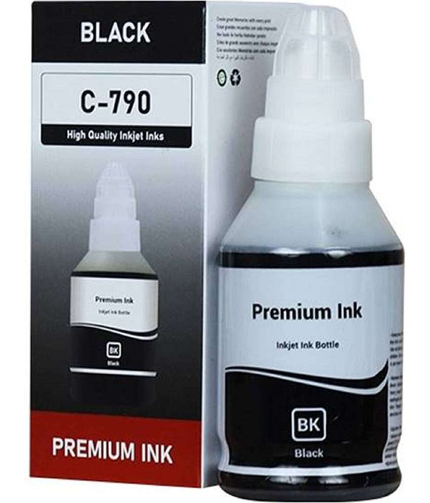 TEQUO 790 INK Black Ink ( 135 ml ) Pack of 1 For Inkjet Printers G1000,G1010,G1100,G2000,G2002,G2010,G2012,G2100,G3000,G3010,G3012,G3100,G4000,G4010