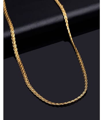 FASHION FRILL - Gold Plated Chain ( Pack of 1 )
