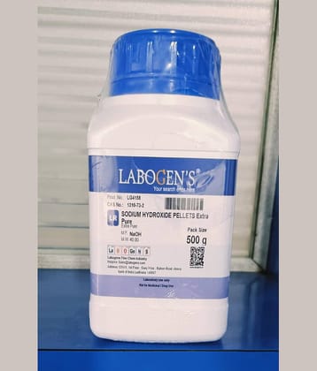LABOGENS SODIUM HYDROXIDE pellets Extra Pure  500GM