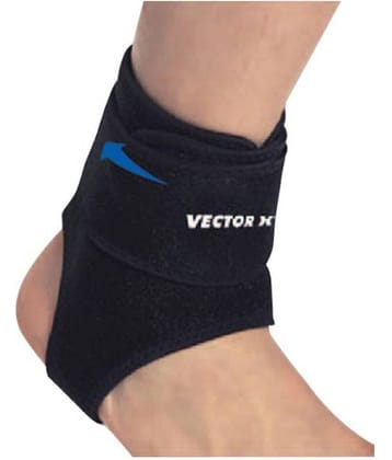 Vector X Black Ankle Supports