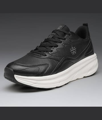 Cult Endura Run Black Men's Sports Running Shoes