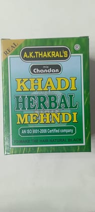Khadi herbal mehndi mix chandan 64g