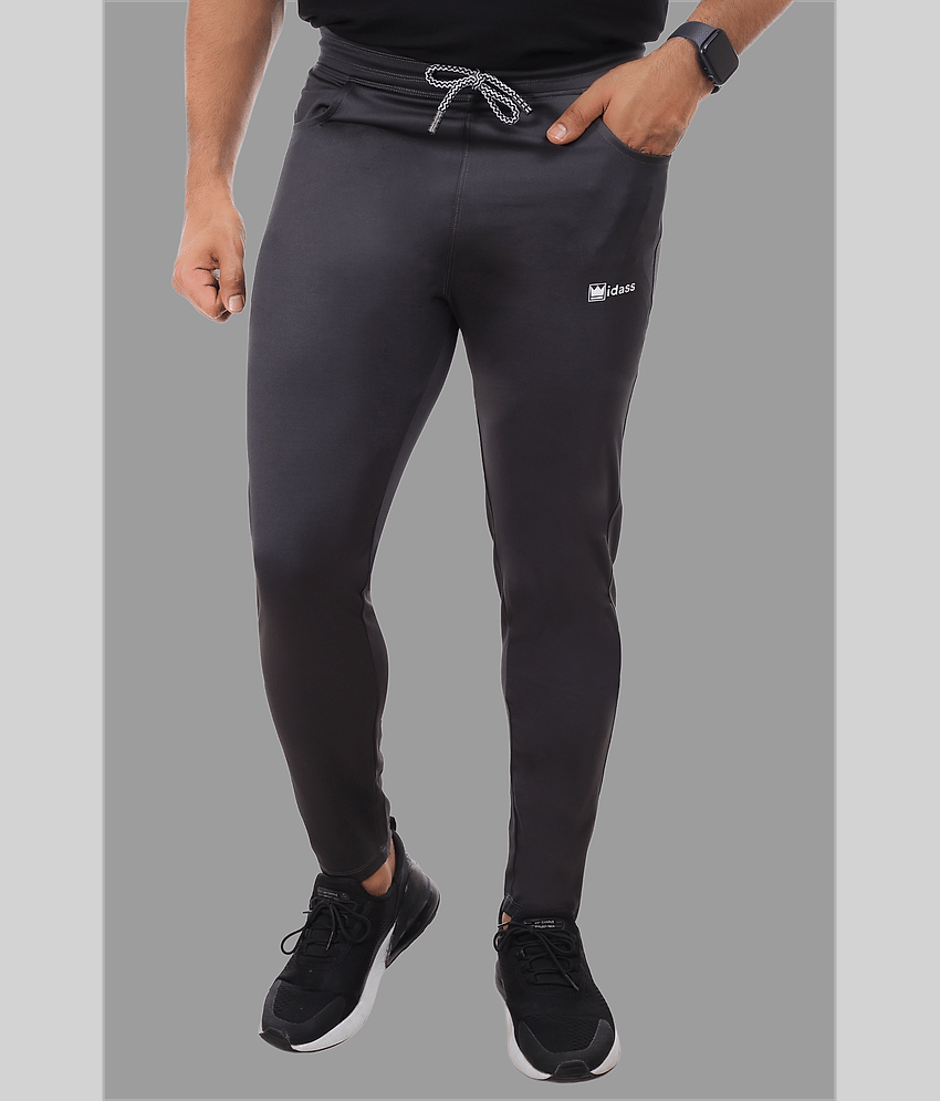 IDASS - Grey Lycra Men's Sports Trackpants ( Pack of 1 )