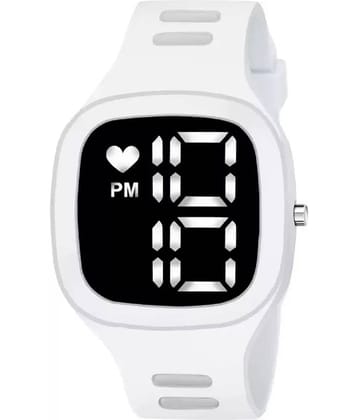 DECLASSE - White Resin Digital Men's Watch