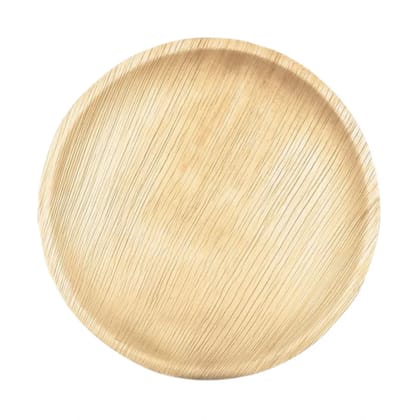 Eco-cater Sustain 10 Inch Shallow Disposable Plate Microwave Safe Eco Friendly pack of 25