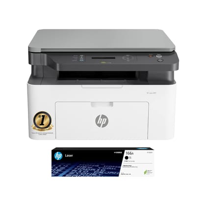 HP 1188W Laser MFP Printer , Wireless, Print, Copy, Scan, Ethernet, Hi-Speed USB 2.0, Up to 21 ppm, 150-sheet Input Tray- Black&White