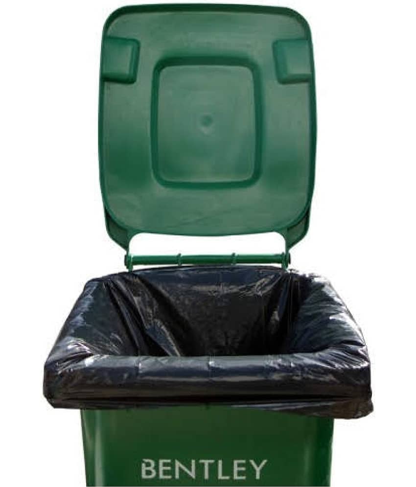 C-I X-Large 20 pcs - 29 Inch X 39 Inch | Black Disposable Garbage Trash Waste Dustbin Bags for 73cm x 99cm | pack of 2 X 10 bags - total 20pcs