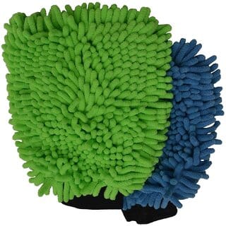 Shopkartz Microfiber Car Cleaning Glove ( Pack of 1)