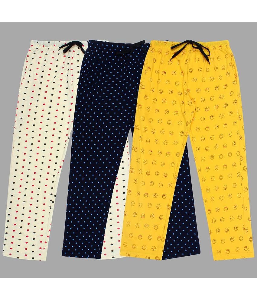 Diaz Pack of 3 Boys Cotton Blend Trackpant ( Multi Color )