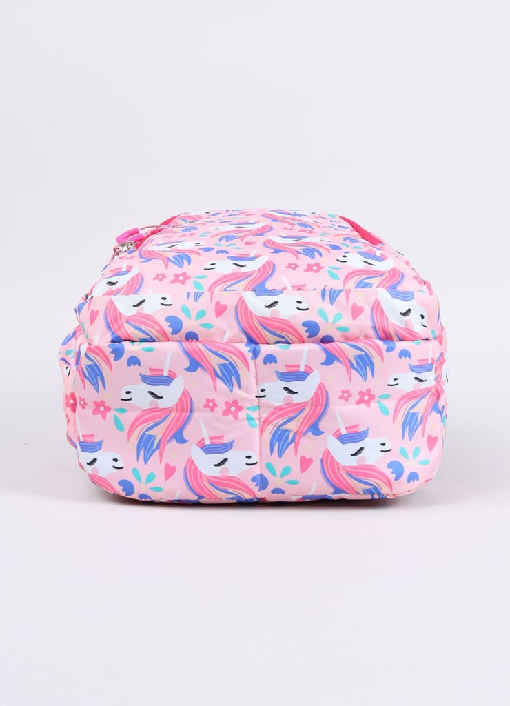 PB Pearlbags Sigma 13L Printed Backpack , 3 Compartments, Bottle Holder, Organizer, Premium Fabric, Water Resistant Anti Theft , School Bag for Boys and Girls