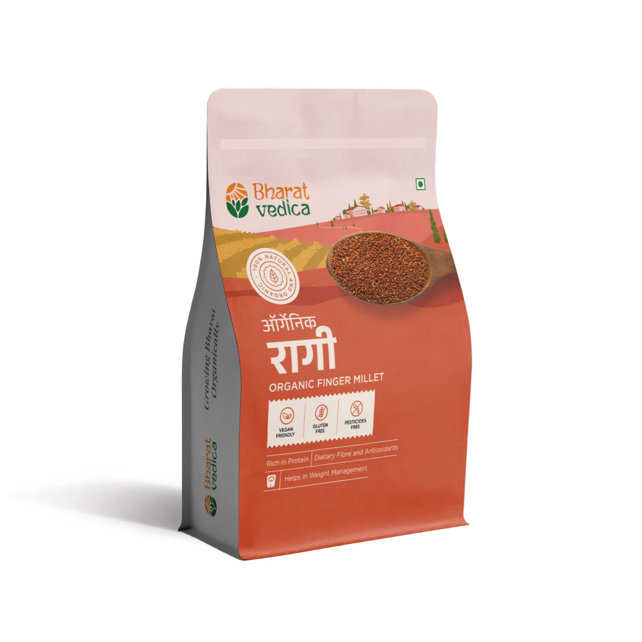 Bharat Vedica Organic Finger Millet, 1 Kg