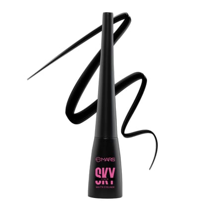 MARS Skyline Smudge Proof Liquid Eyeliner 4.5 ml - Black