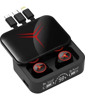 COREGENIX M88 Gaming Earbud Bluetooth True Wireless (TWS) In Ear 12 Hours Playback Powerfull bass IPX5(Splash & Sweat Proof) Black