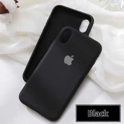 Black Original Silicone case for Apple iphone X/Xs