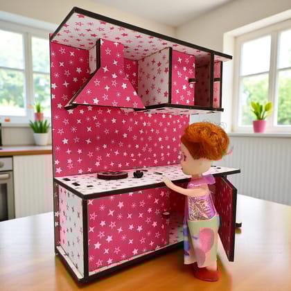 DIY Wooden Kitchen Set for Kids | Pretend Play Cooking Toy | Educational Role Play Kitchen for Imaginative & Creative Learning