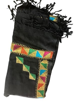 Hand Embroidered Woolen Shawl