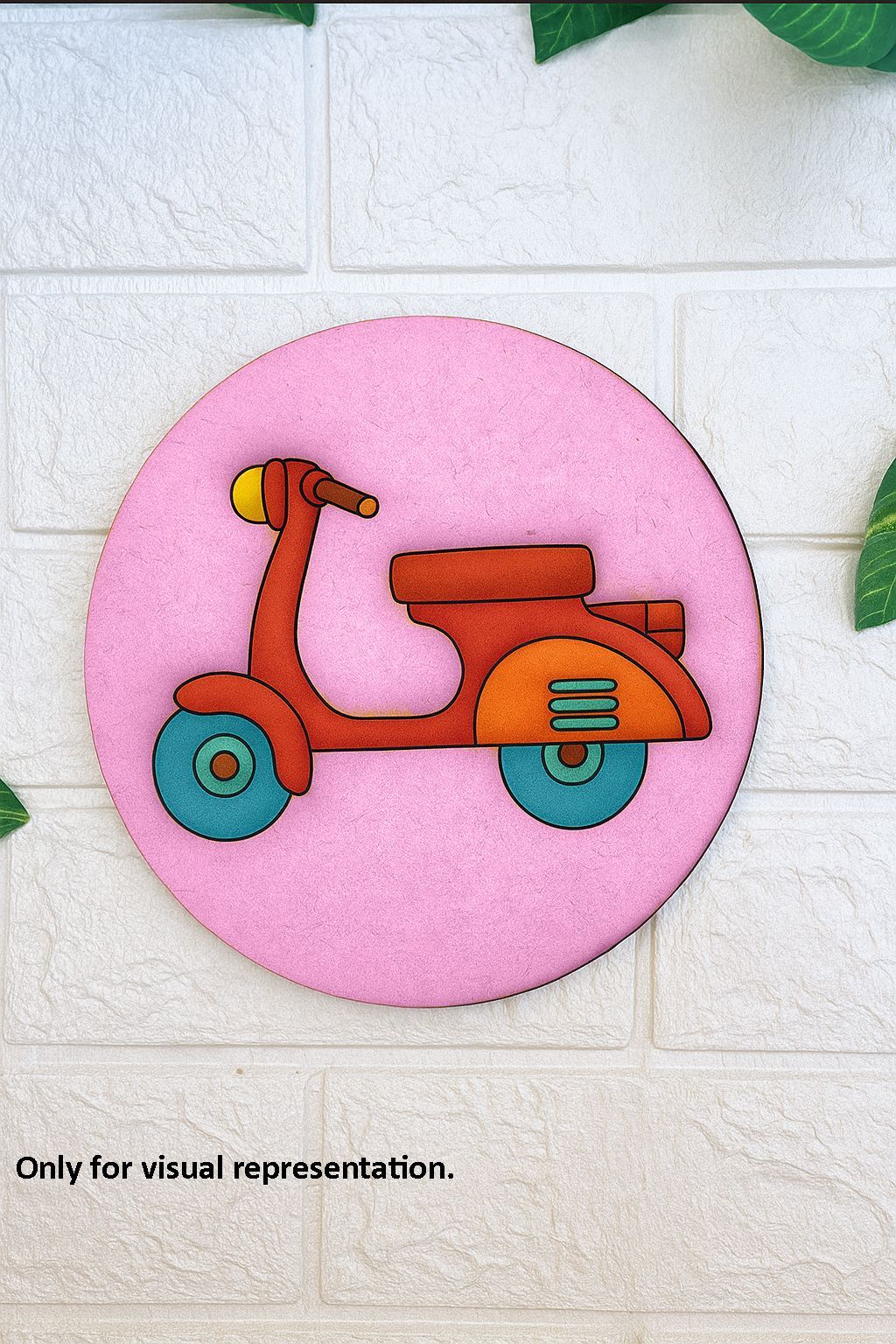 Dbeautify's DIY Scooter Pre-Marked MDF Base