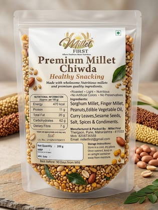 Millet First Premium Millet Chivda 200g