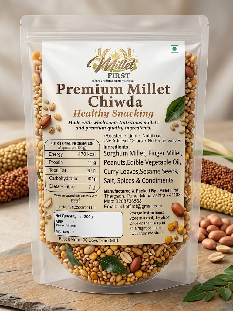 Millet First Premium Millet Chivda 200g