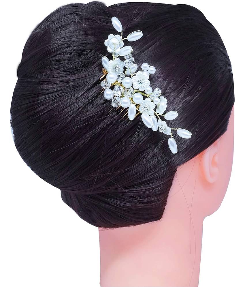 FOK White Party Hair Extension