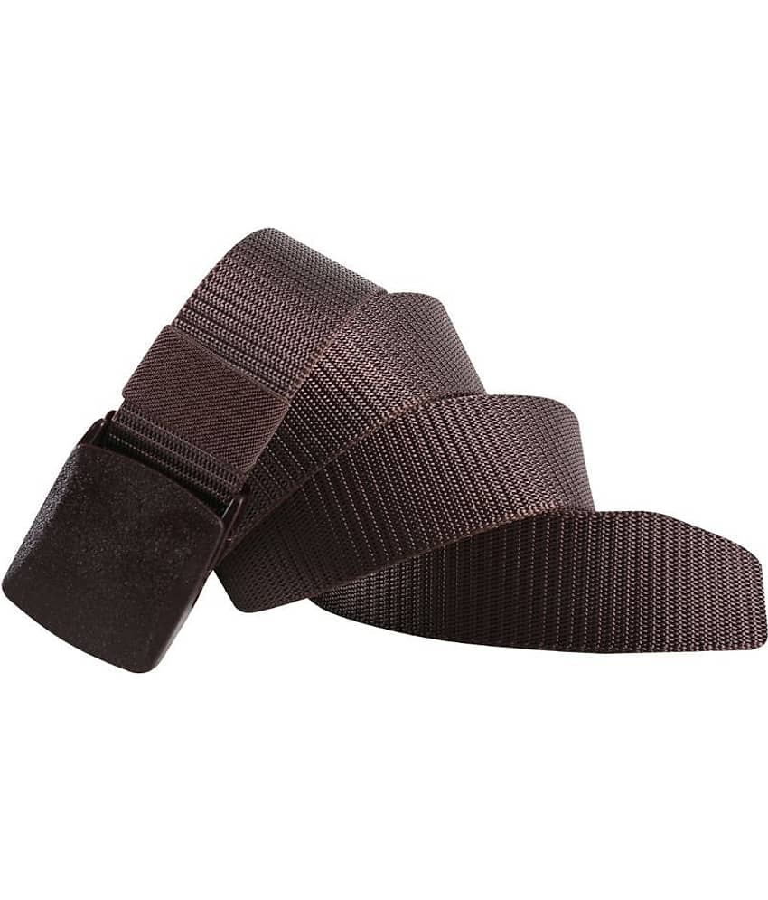 Edifier - Brown Leather Men's Casual Belt ( Pack of 1 )
