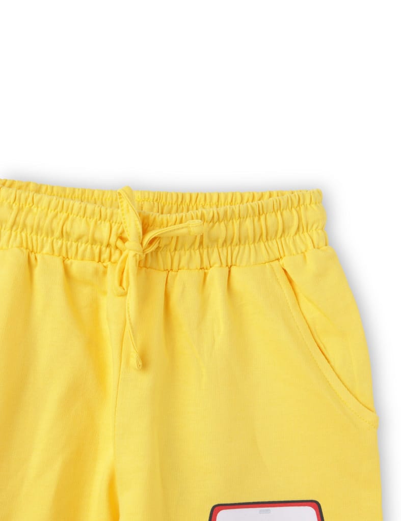 Premium Kids Boys Shorts Cotton French Terry Dandelion Yellow Adventure Jeep 2025 at ShopCircuit