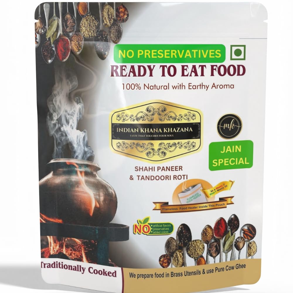 Shahi Paneer and Tandoori Roti Combo Jain Special