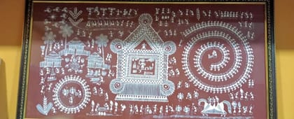 Warli Mandal Art Craft Intricate Tribal Designs for Home Decor