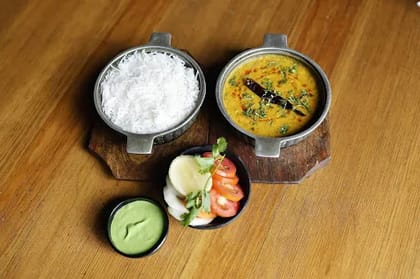 Ghee Dal Tadka Combo [Serves 1]