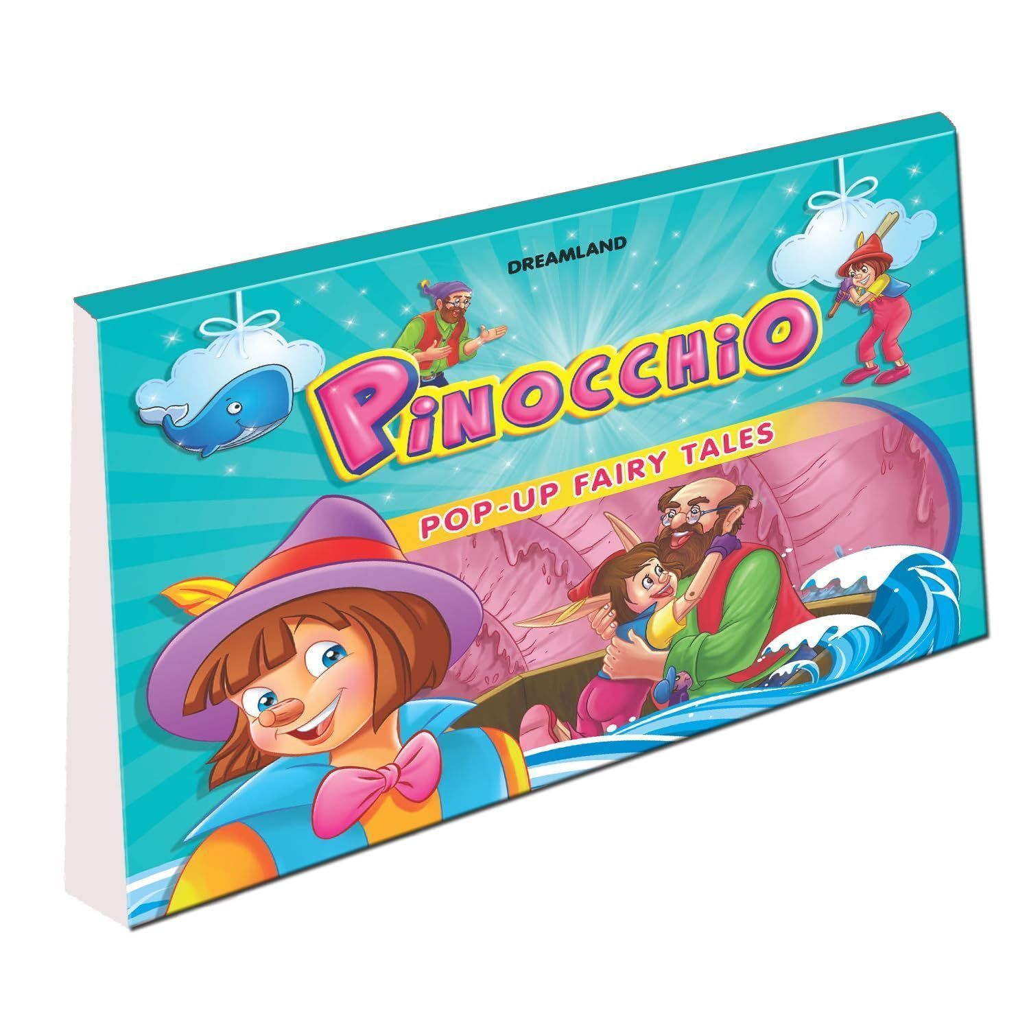 Pinocchio Pop Up Fairy Tales Book for Children Age 3 - 7 Years (Pop-Up Fairy Tale Books) [Hardcover] Dreamland Publications [Hardcover] Dreamland Publications