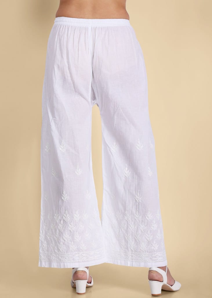 Shabnam Cotton Hand Embroidered Plazo